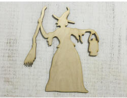  Natúr fa - Lámpás boszi 24cm - papelito