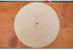  Natúr fa - Óralap kerek 33cm - festéshez és decoupage-hoz