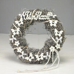  Ajtókopogtató "Isten hozott" 30cm