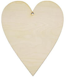  Natúr fa - Szív 20cm - papelito