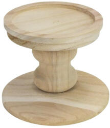  Natúr fa gyertyatartó Rembrandt 11, 3cm - papelito