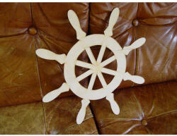  Natúr fa - Hajókormány 42, 5cm - papelito