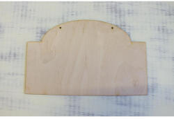  Natúr fa - Tábla Dóm 16, 5x27cm - feliratként és tábladíszként