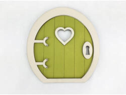 Fa - Tündérajtó "Dála" zöld - papelito