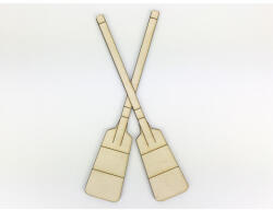  Natúr fa - Evezőlapát koszorúra 20cm - papelito