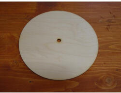  Natúr fa - Óralap kerek 18cm - papelito