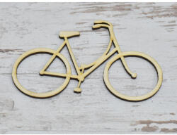  Natúr fa - Kerékpár 12cm - papelito