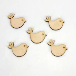 Natúr fa - Kicsi madárkák 5db/csomag - papelito