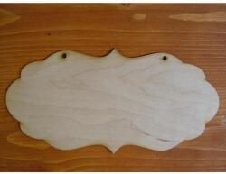 Natúr fa - Tábla fodros 12x25cm - papelito