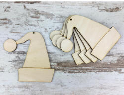 Natúr fa - Manó sapka 10cm 5db/csomag - papelito