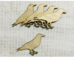 Natúr fa - Varjú 9cm 5db/csomag - papelito