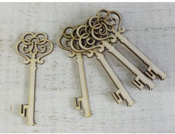 Kincses kulcs 5db/csomag - papelito