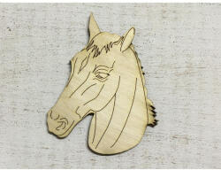  Natúr fa - Lófej 10, 5cm - papelito