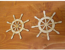  Natúr fa - Hajókormány 10cm 2db/csomag - papelito