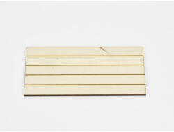  Natúr fa - Csíkos tábla kicsi 7x14, 5cm - papelito