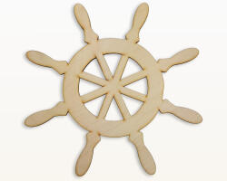  Natúr fa - Hajókormány 29cm - papelito