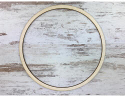  Natúr fa - Álomfogó karika 25cm - festéshez és decoupage-hoz