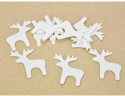  Filc - Szarvas fehér 5cm 10db/csomag