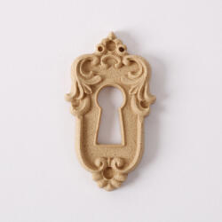 Hőre lágyuló fa díszítőelem - Kulcslyuk 3*5cm 43407 (43407)