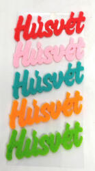  Filcfigura "Húsvét" felirat 5db/cs, kb. 6cm (35480)