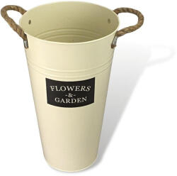 Bádog váza 20x35cm