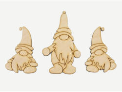 Natúr fa - Menő manók 3db/szett - papelito