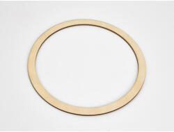  Natúr fa - Álomfogó karika 23cm - festéshez és decoupage-hoz