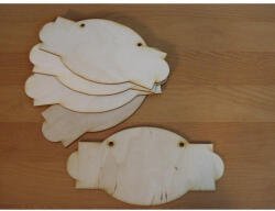 Natúr fa - Tábla szalon 10x20cm 5db/csomag - papelito