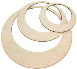  Natúr fa - Díszíthető koszorúalap szett - papelito