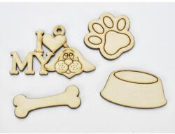 Natúr fa - Kutya kellék csomag 4db/csomag - papelito