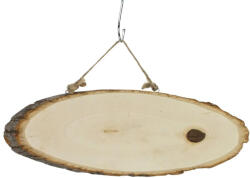  Akasztós fa szelet ovál