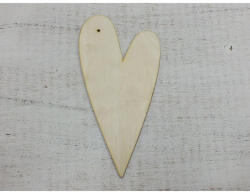 Natúr fa - Ferde szív 20cm - papelito