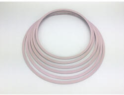 Fa karika szett babarózsaszín 6db/szett - papelito