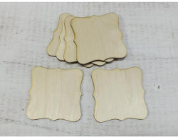  Natúr fa - Alátét csipkés 6db/csomag - papelito