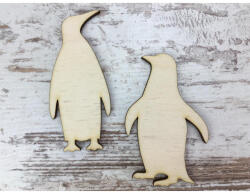 Natúr fa - Pingvin pár 8cm 2db/csomag - papelito