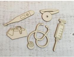  Orvosi szett 5db/csomag - festéshez és dekorációhoz