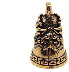 R. M. ékszer Sárgaréz medál sárkány csengő 3, 5x2cm (000421)