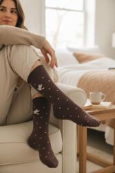 Pesail Női thermo zokni, madaras, 5 pár/csomag