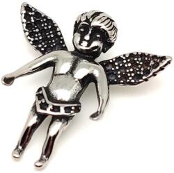 R. M. ékszer Medál acél angyal 3, 5x3, 5cm (000309)