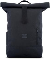 Johnny Urban ROBIN" újrahasznosított nagyméretű rolltop hátizsák, fekete, Johnny Urban