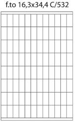 MARKIn Etichete 96/A4 16.3x35.4 100/cutie, 10 cutii/set (A3049SKU) - officeclass