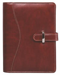 SATURNUS Kalendárium, gyűrűs, betétlapokkal, "M", műbőr, SATURNUS, "437", bordó (26SM437-002) - iroszer24