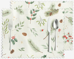 Goldea karácsonyi teflonbevonatú reggeliző alátét - téli ágacskák - 2db 30 x 40 cm