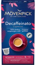 Mövenpick Cafea capsule, Movenpick Decaffeinato Espresso, compatibile Nespresso, 10 buc, 57 g