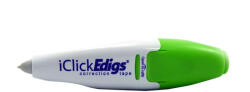 Edigs Hibajavító roller 5mm x 6m utántölthető, cserélhető betétes Edigs iClick 2.0, nyomógombos blt (9282) - iroszer24