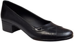 Ciucaleti LUX Pantofi dama casual din piele naturala Negru BOX - STD04N, marimea 40