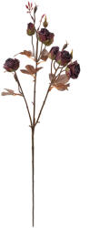 Clayre & Eef Trandafiri artificiali rosii maro 16x9x73 cm (6PL0330R)