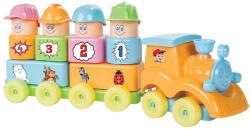 Pilsan Set constructie Pilsan My First Train 33 piese - cosuletulcujucarii