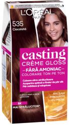 L'Oréal Vopsea de par semi-permanenta fara amoniac Casting Creme Gloss 535 Ciocolata, 180ml, L'Oreal Paris