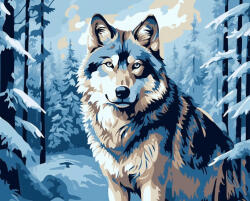 Alkotásutca Téli suttogás - Számfestő készlet kereten 40x50